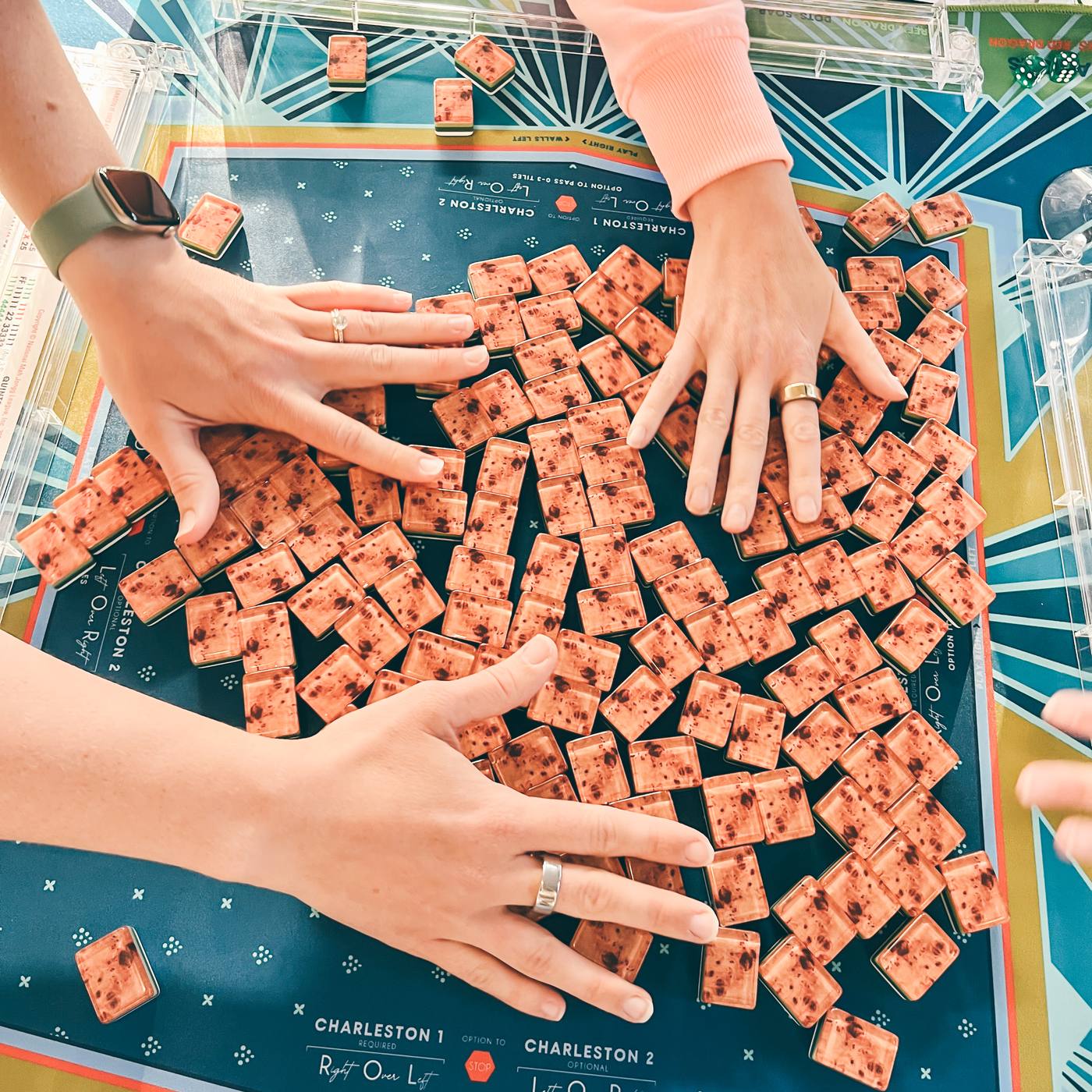 Mahjong tiles